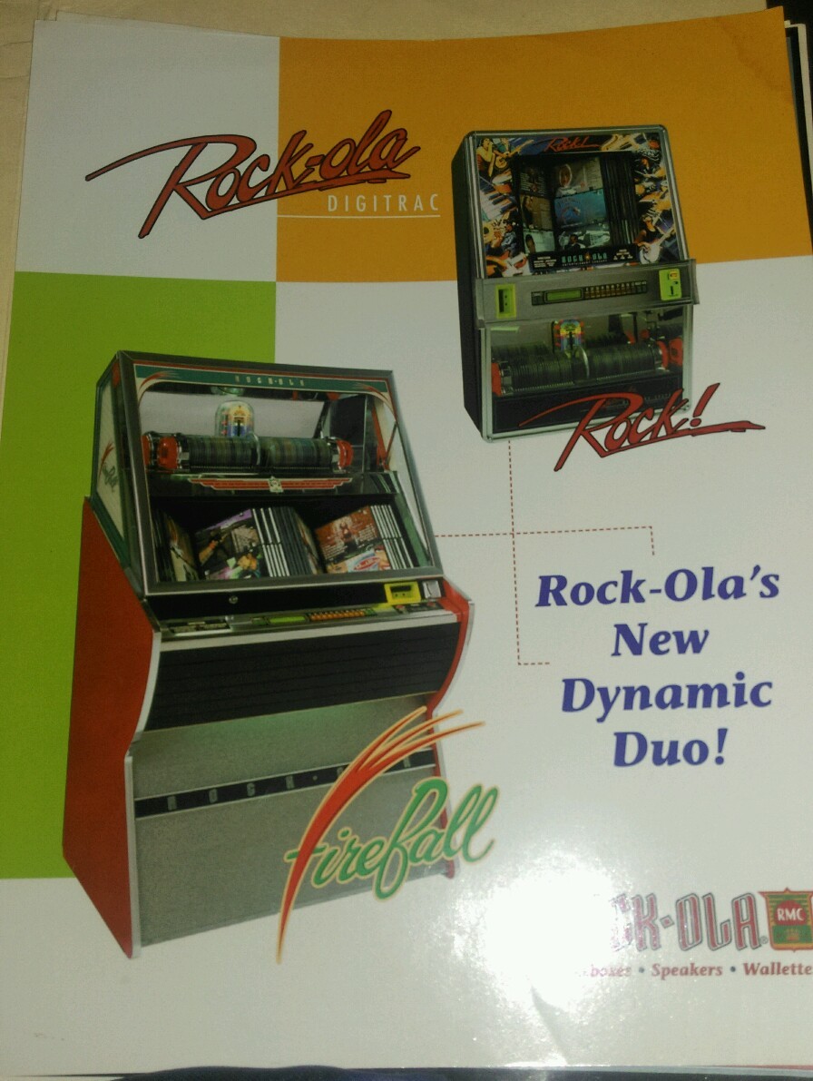 Rockola Digitrac Flyer ORIGINAL