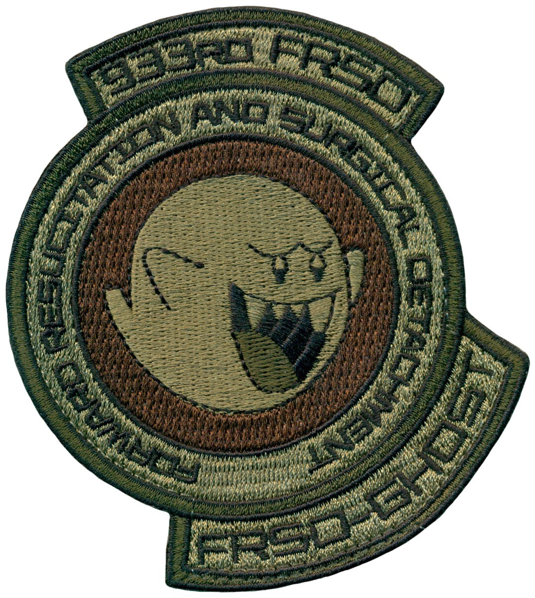 US ARMY 933rd FORWARD RESUSCITATIVE and SURGICAL DETACHMENT GHOST PATCH