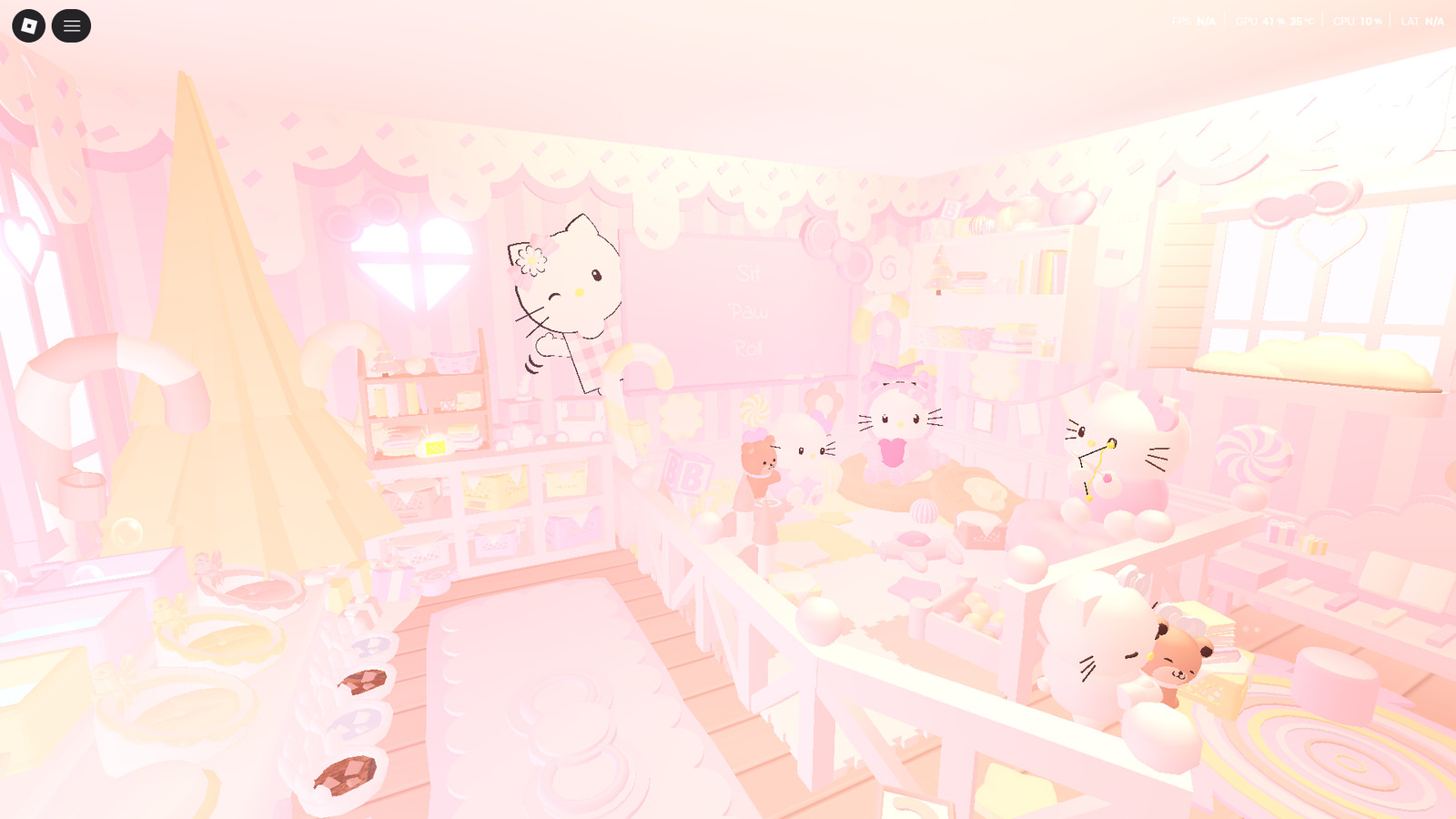 Adopt for me | Hello Kitty Nursery | House | Home🏠 with video
