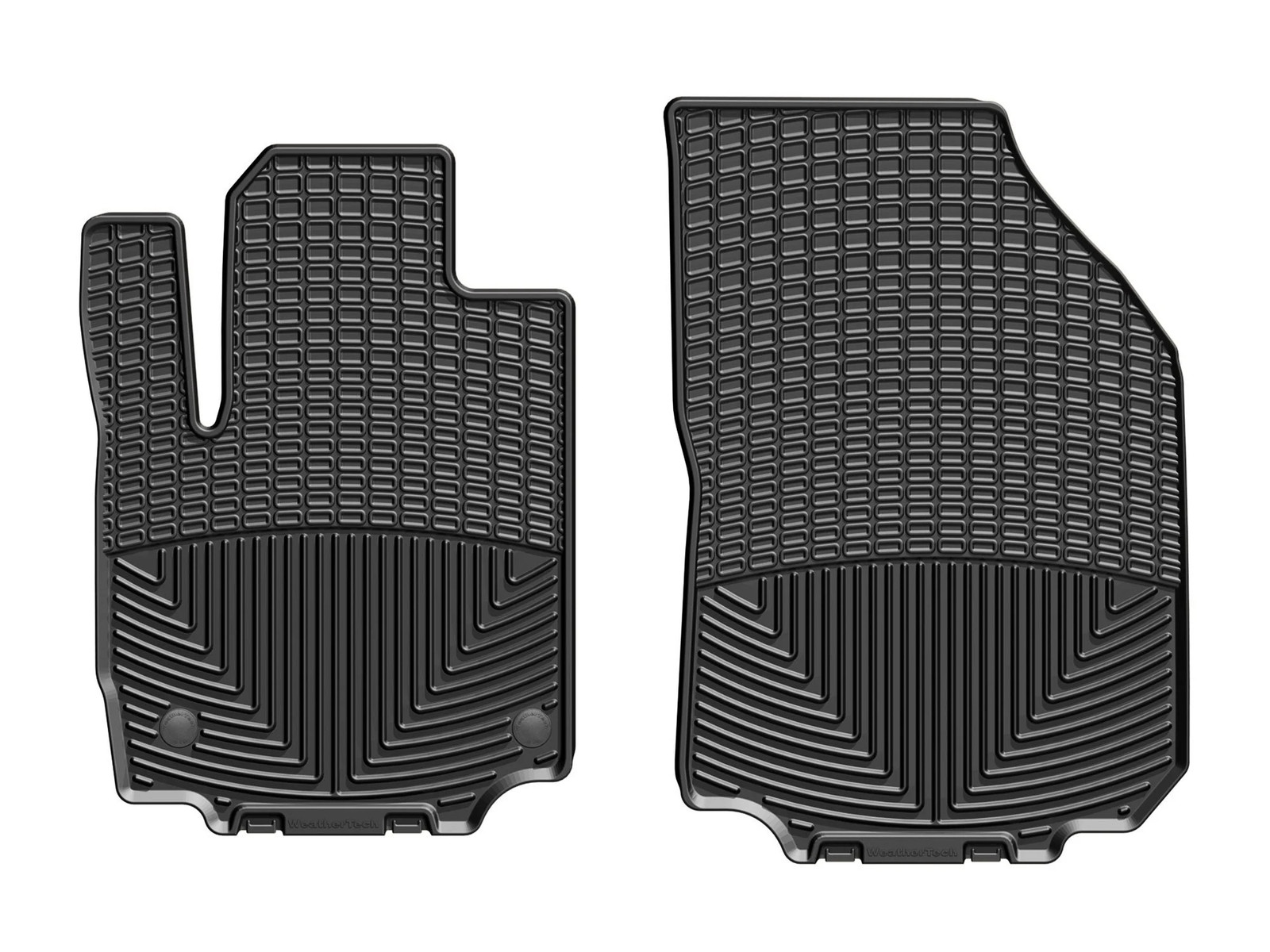 WeatherTech All-Weather Floor Mats for 2018-2024 - GMC Terrain - 1st Row Black