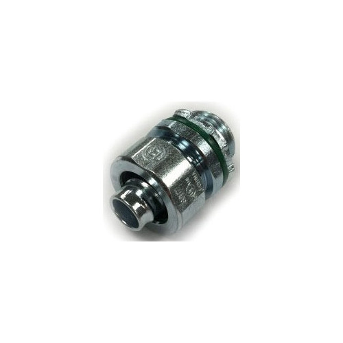 Bridgeport 430-SLT, 1/2", Non-Insulated, Straight, Liquid Tight Connector, 1pc