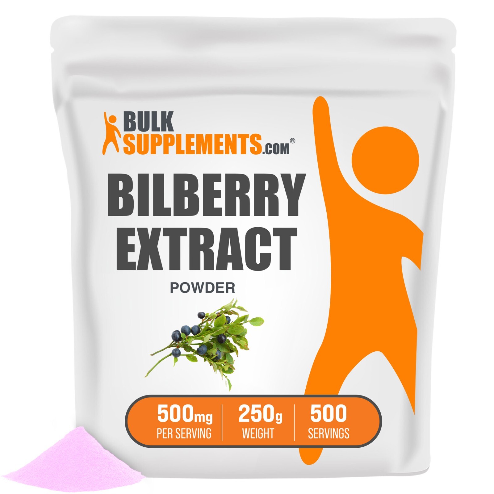 BulkSupplements Bilberry Extract Powder - Eye Supplements - Dry Eye