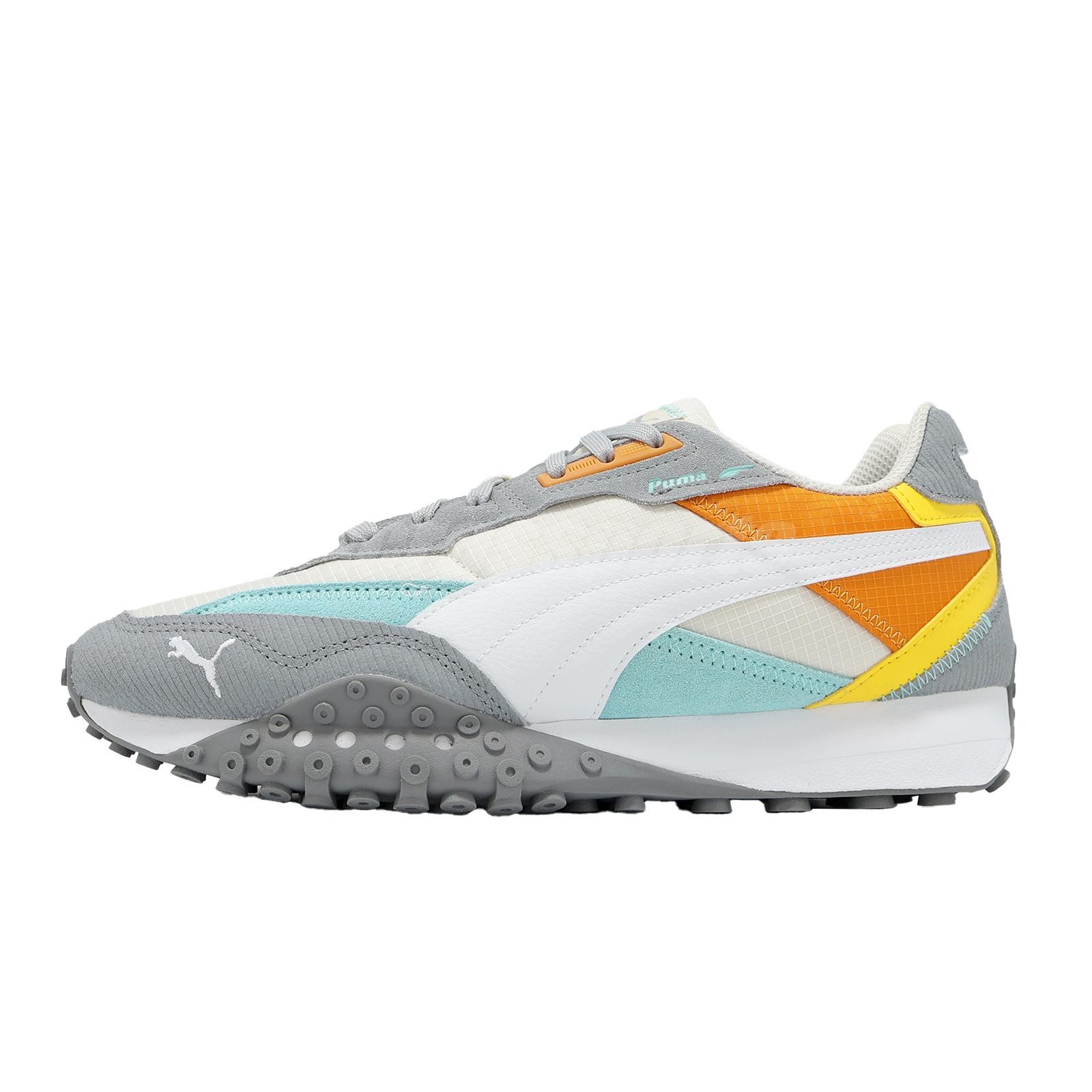 Puma Blktop Rider Multicolor Alpine Snow Cool Mid Gray Men Unisex Shoe 395907-08
