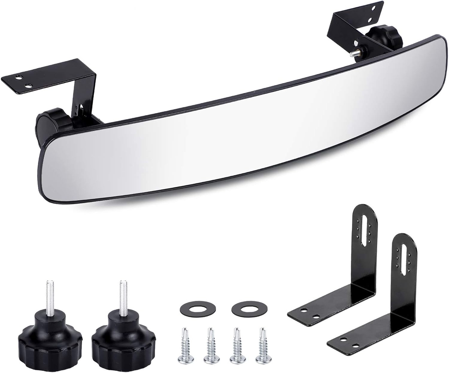 16.5" Golf Cart Rear View Mirror Fits for EZGO, Yamaha, Club Car
