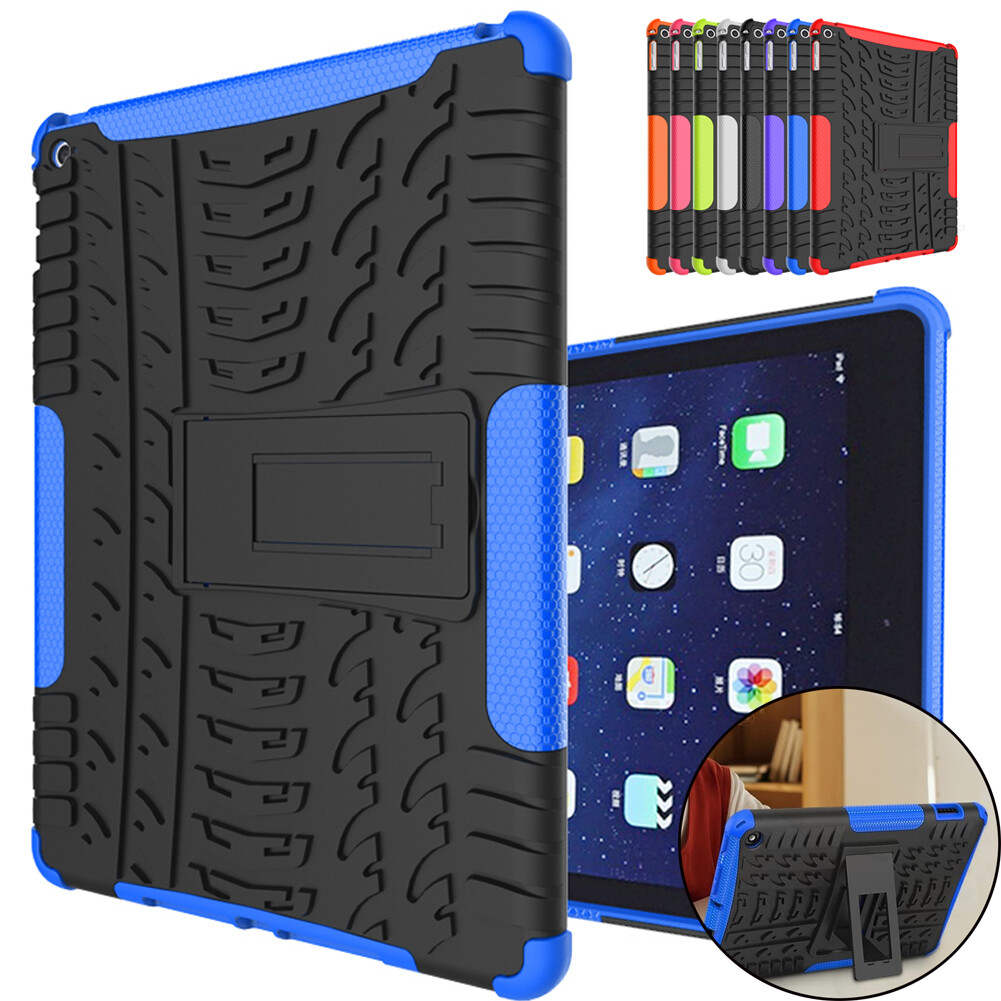 For iPad Air 2nd Generation 9.7" Case Heavy Duty Armour Hybrid ShockProof Cover