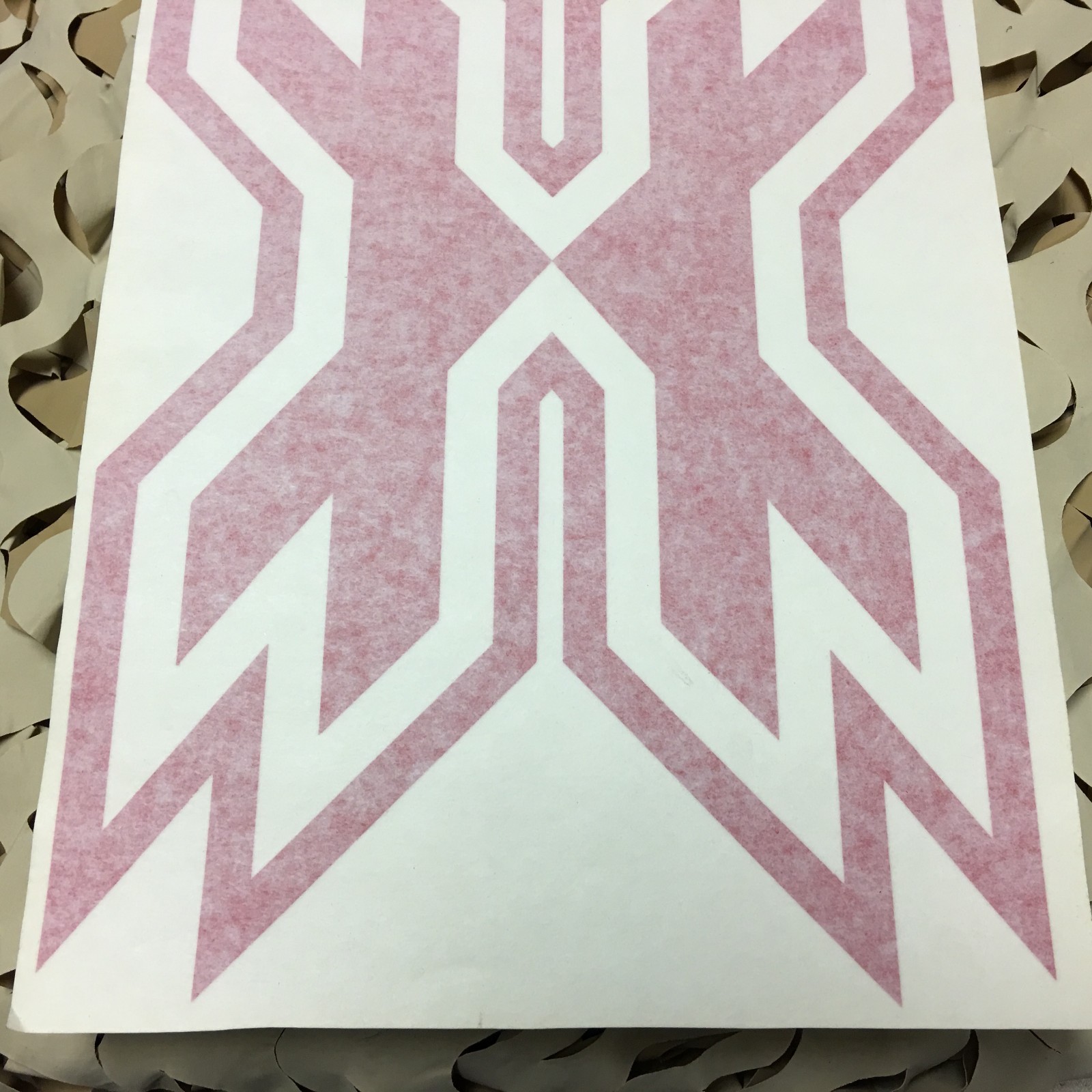 NEW HK Army Icon Car Sticker - Red