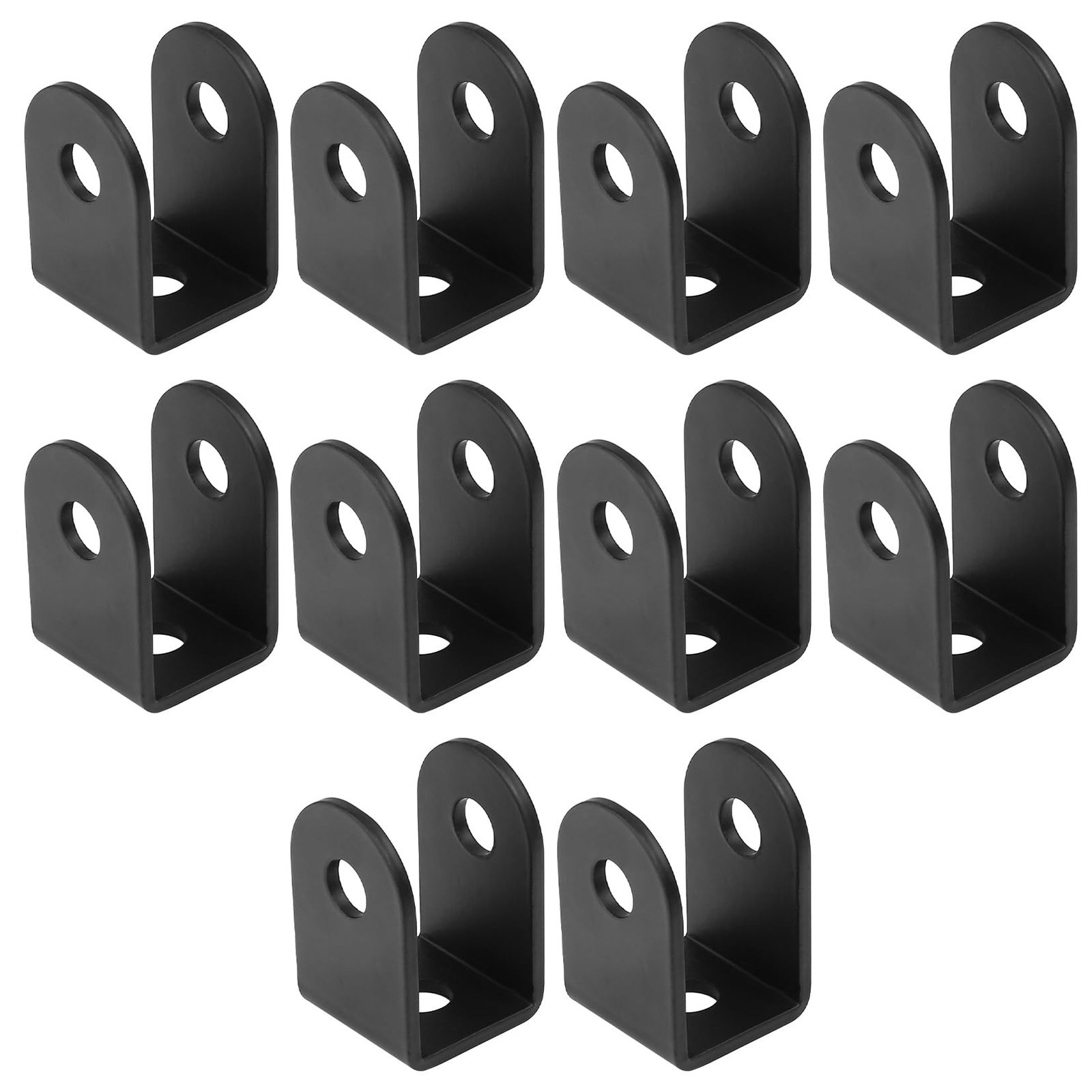 U Brackets for 1" Panels, 10 Pcs U Bracket for Mounting Stamped Alloy Steel, Thi