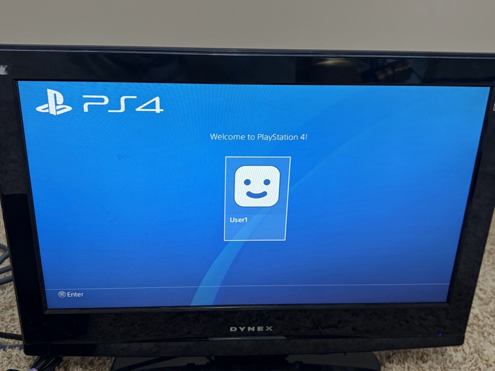 Sony PlayStation 4 PS4 Slim 1TB Jet Black Console With Controller Tested Working