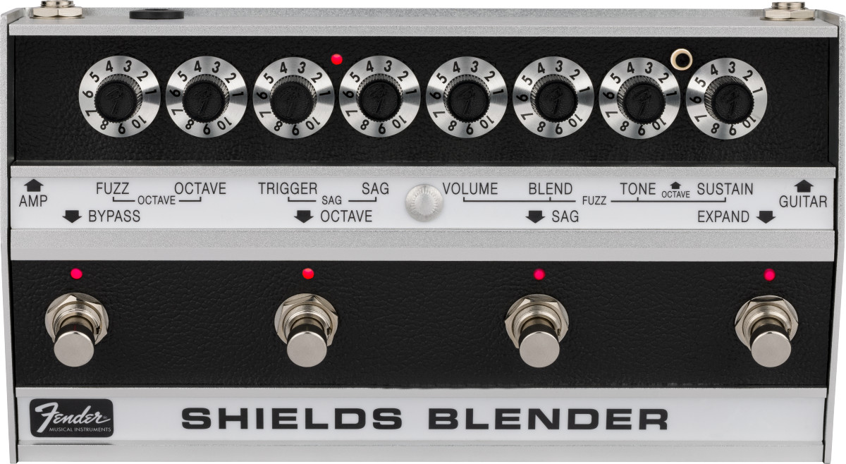 Fender Kevin Shields Blender Blendable Analog Fuzz Electric Guitar Effect Pedal