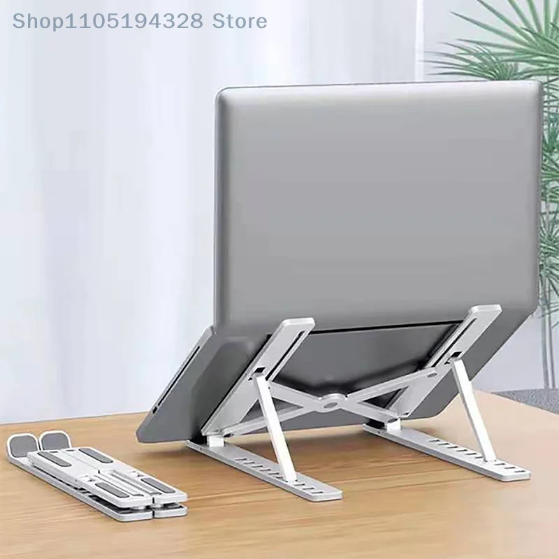 [YA]- Foldable Laptop Stand Universal Adjustable Notebook Holder Non-slip Coolin