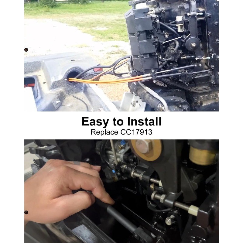 Outboard Engine Control Cables, Throttle and Shift Cables Fit for Mercury Mer