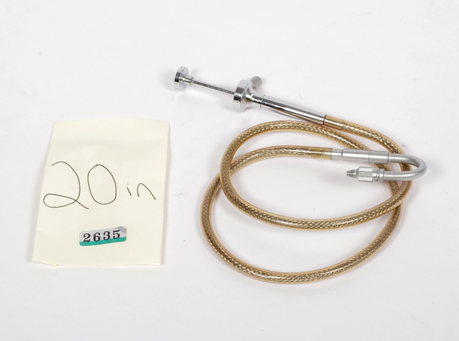 Professional mini mechanical shutter cable release 20" 50cm U 180 degree #2635