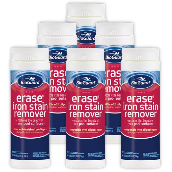 BioGuard Erase Iron Stain Remover - 1.75 lb (6 Pack)