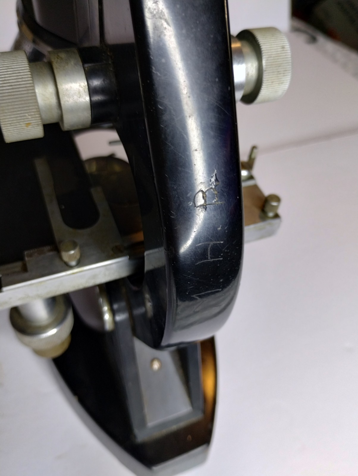 Antique ERNST LEITZ WETZLAR Stereo Look Microscope With Box