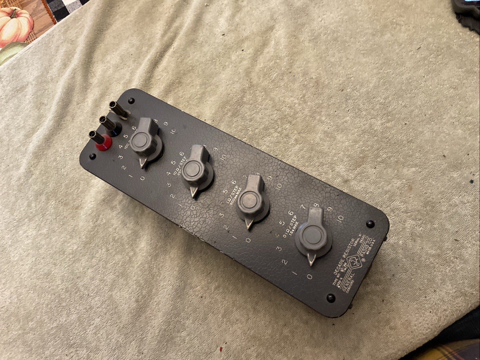 General Radio 1432-K Decade Resistor Resistance Box Tested