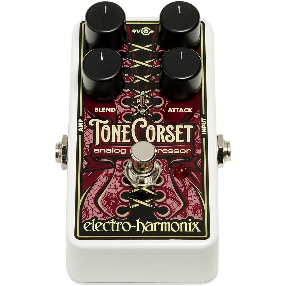 Electro-Harmonix Tone Corset Analog Compressor Effects Pedal