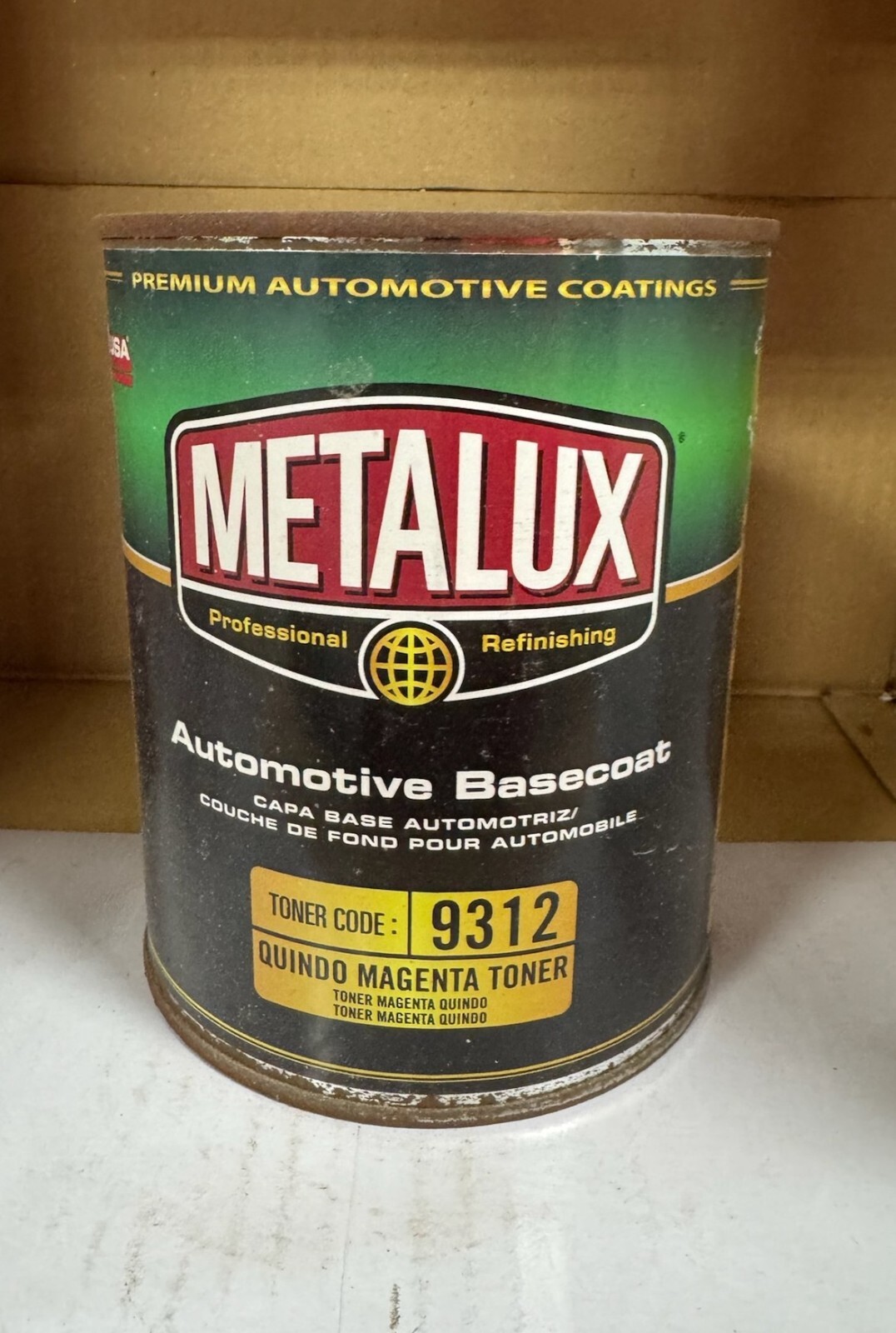 AXALTA METALUX 9312 QUINDO MAGENTA TONER - QUART