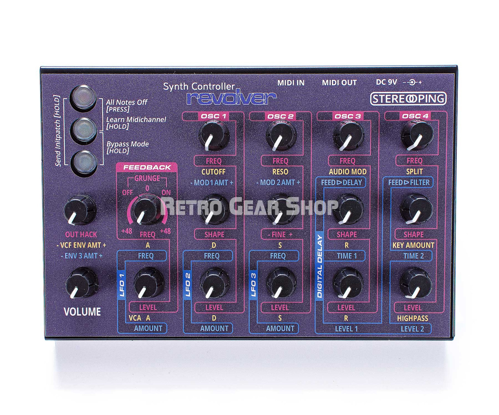 Stereoping CE-1 Evolver Midi Controller for Dave Smith Instruments DSI Evolver