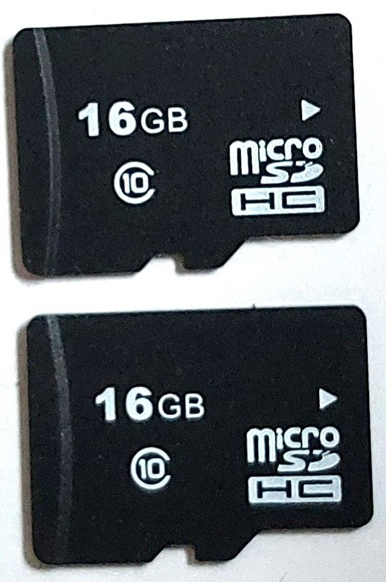 2x 16GB Micro SD Memory Card Waterproof High Speed