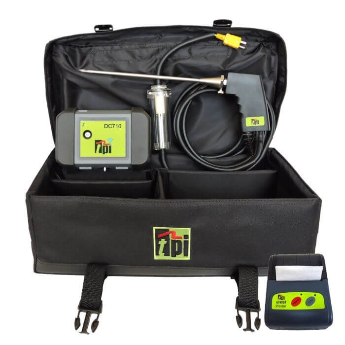 TPI DC710C3 Combustion Analyzer with Printer A740BT