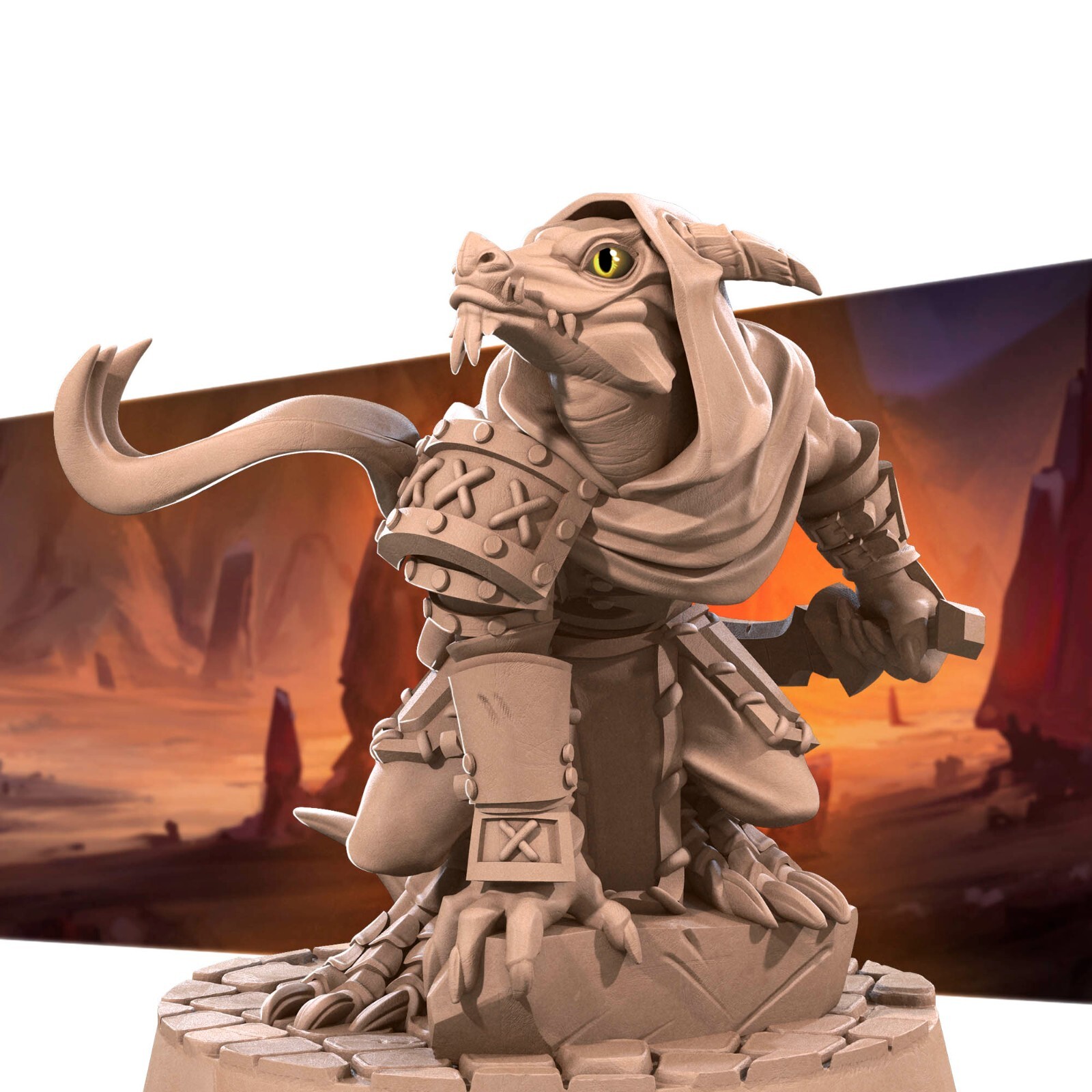 Kobold Rogue Stealth Assassin Cowled - Bite the Bullet - Dungeons and Dragons