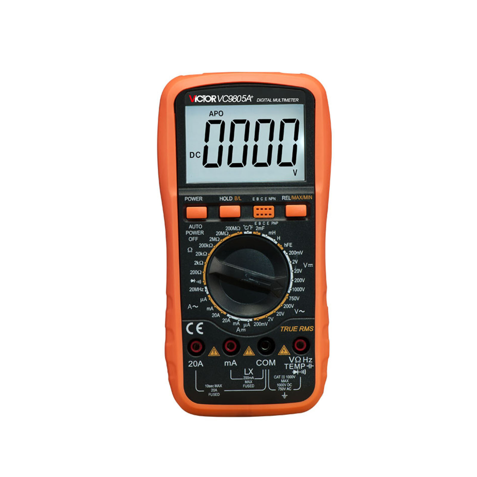 VICTOR VC9805A+ 3 1/2 High-precision Digital Multimeter with Carrying Bag