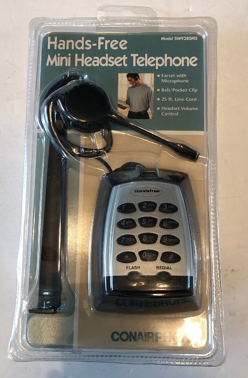 Conair SW9280MS Hands Free Headset Telephone - New