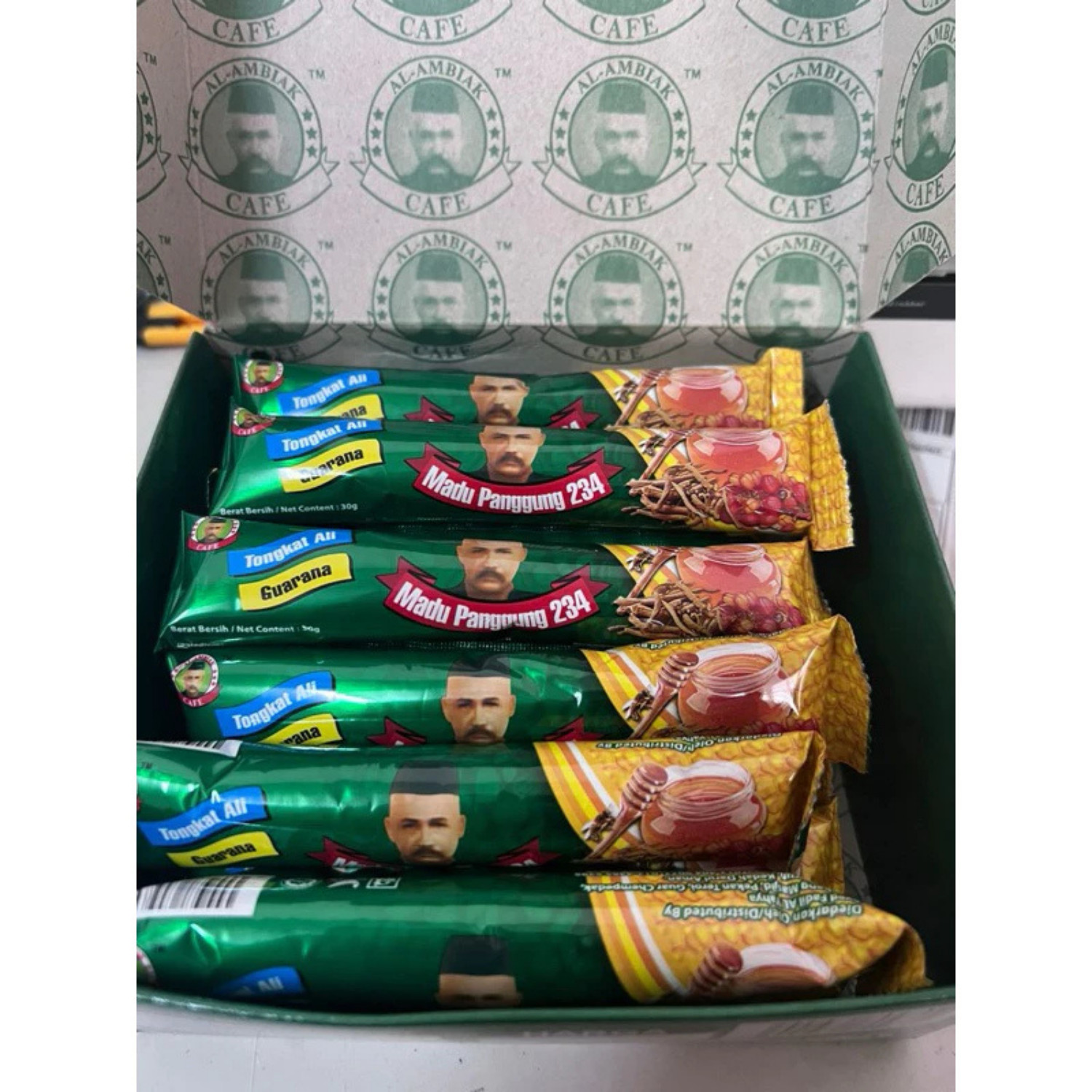 20 Sachets Instant Honey Al Ambiak 234 Strong Men's Nourishment Body - Free Ship