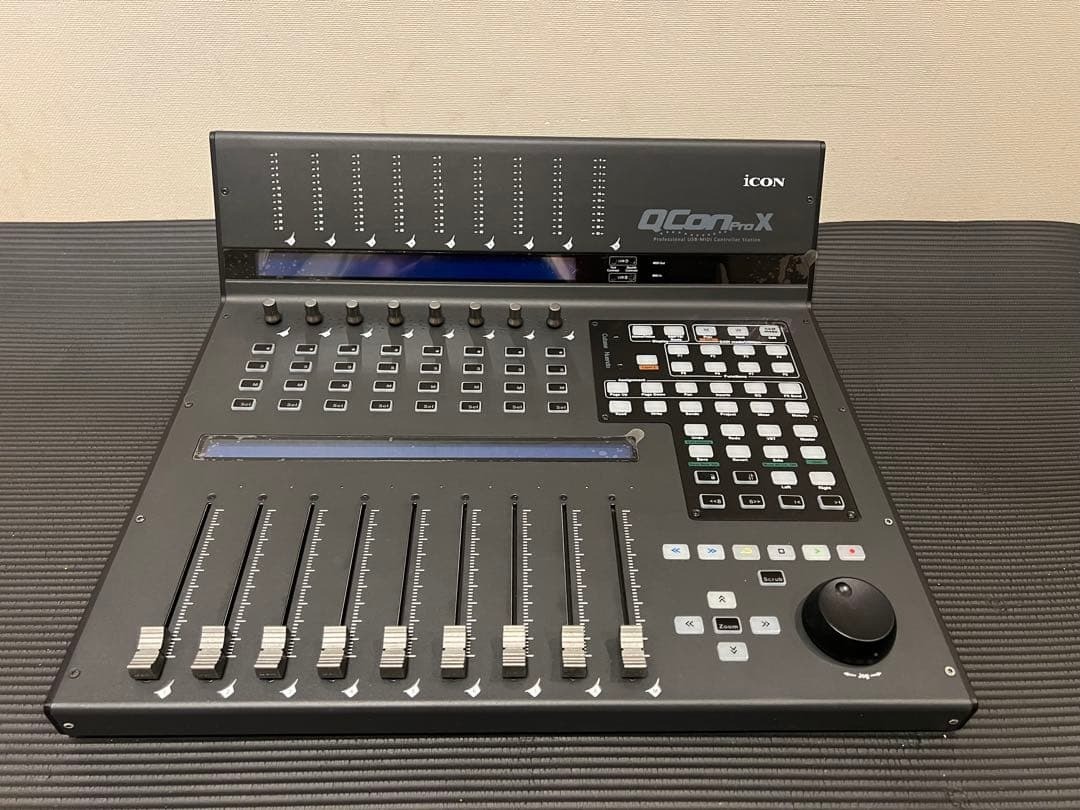 iCON QCon Pro X USB MIDI DAW Controller Motorized Faders Mackie Control Used