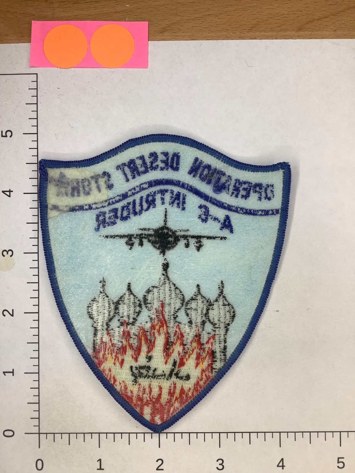 VINTAGE USAF OPERATION DESERT STORM 1991 “A-6 Intruder” PATCH