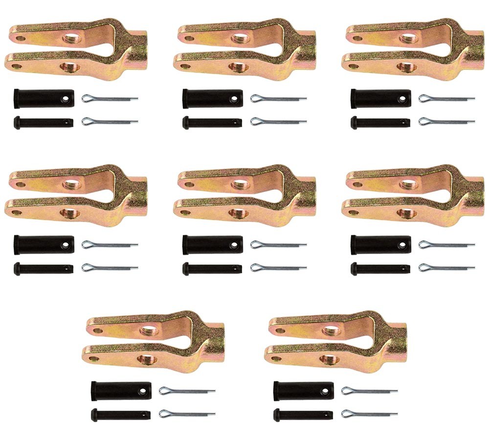 8 Pk Slack Adjuster Double Pinned Straight Clevis Pin Replace R810019 107794P...