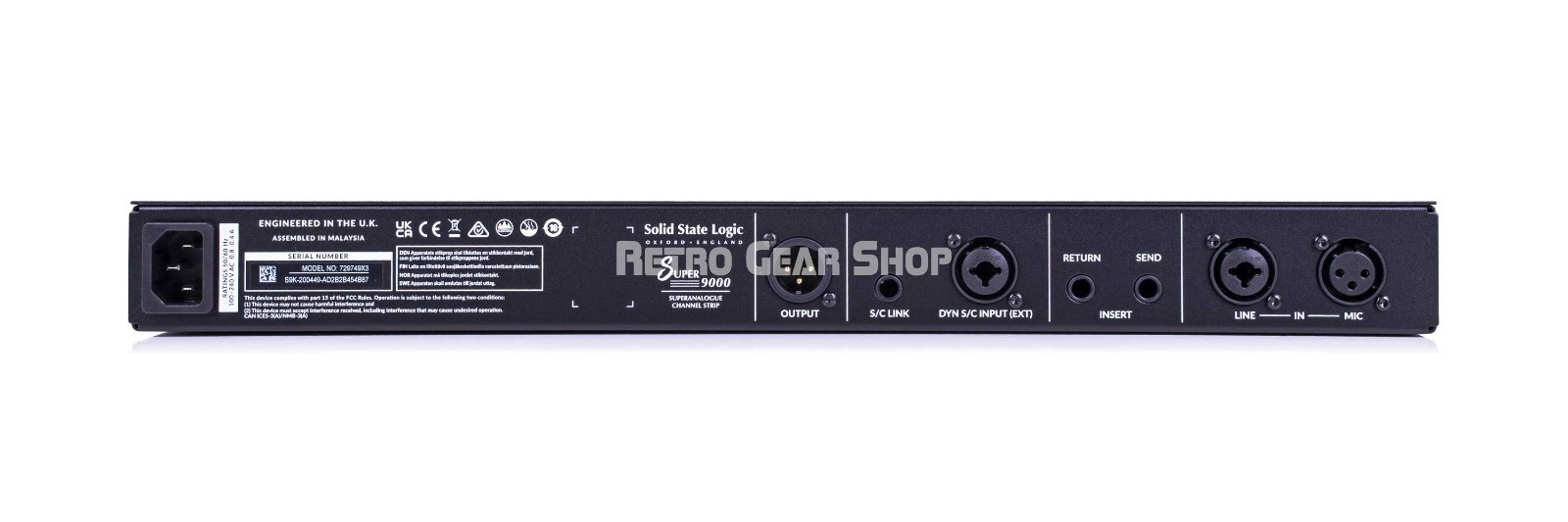 Solid State Logic SSL Super 9000 SuperAnalogue Channel Strip Mint open-box