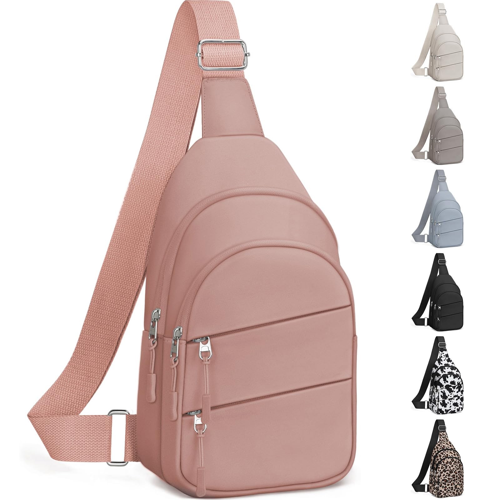 Crossbody Bags for Women, Sling Bag for Men, Small Hiking Backpack Anti Theft...
