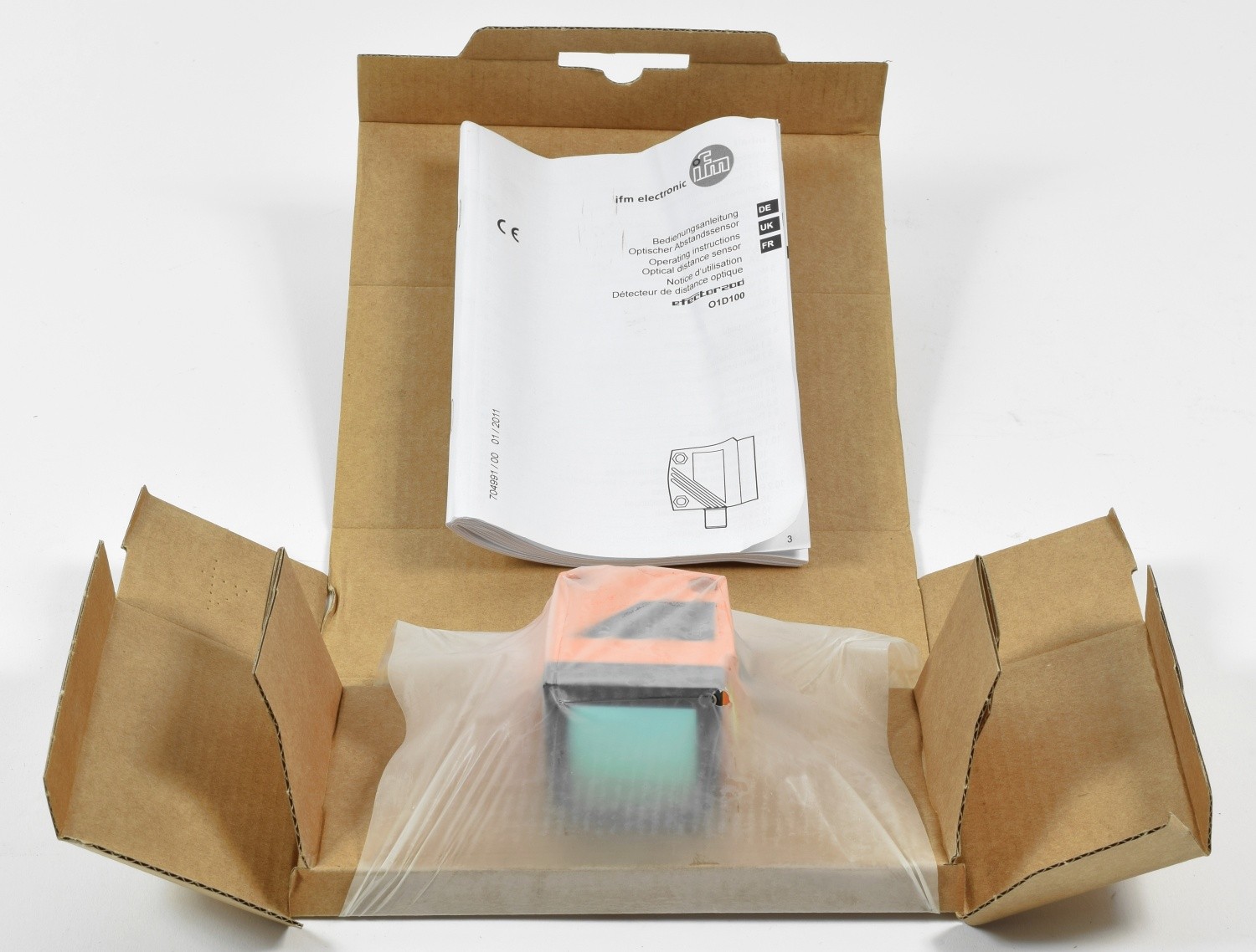 ifm Optical Distance Sensor, O1D100, O1DLF3KG