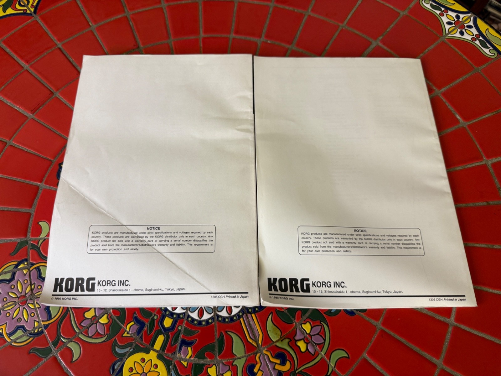 Korg Triton Original Manuals