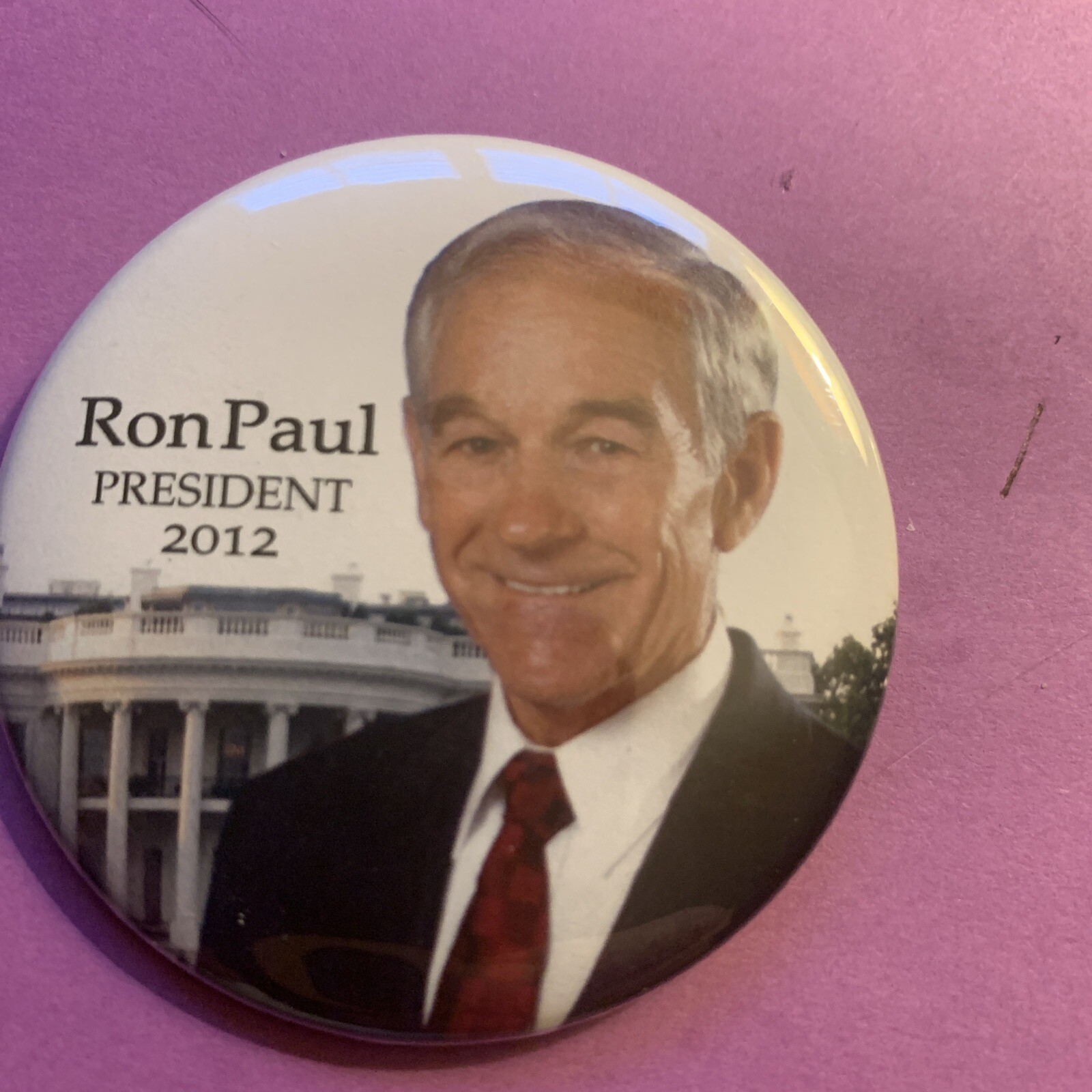 2012 Ron Paul Presidential Pinback Button
