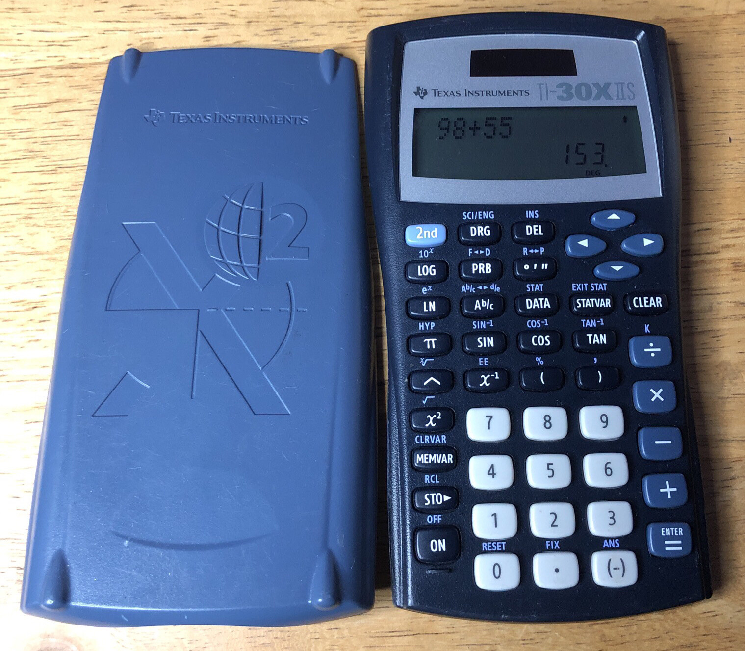 Texas Instruments Ti-30x IIS Scientific Calculator With Cover