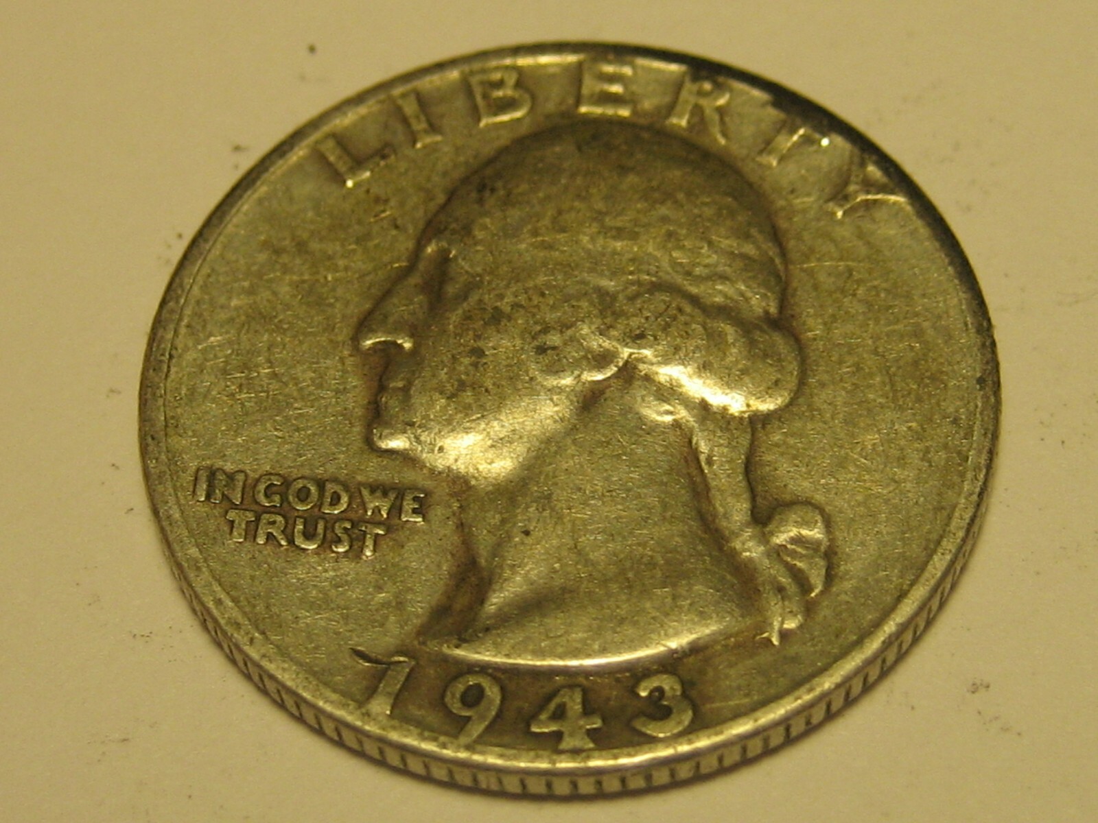 1943-P Washington Head Quarter XF  ^^^^^^