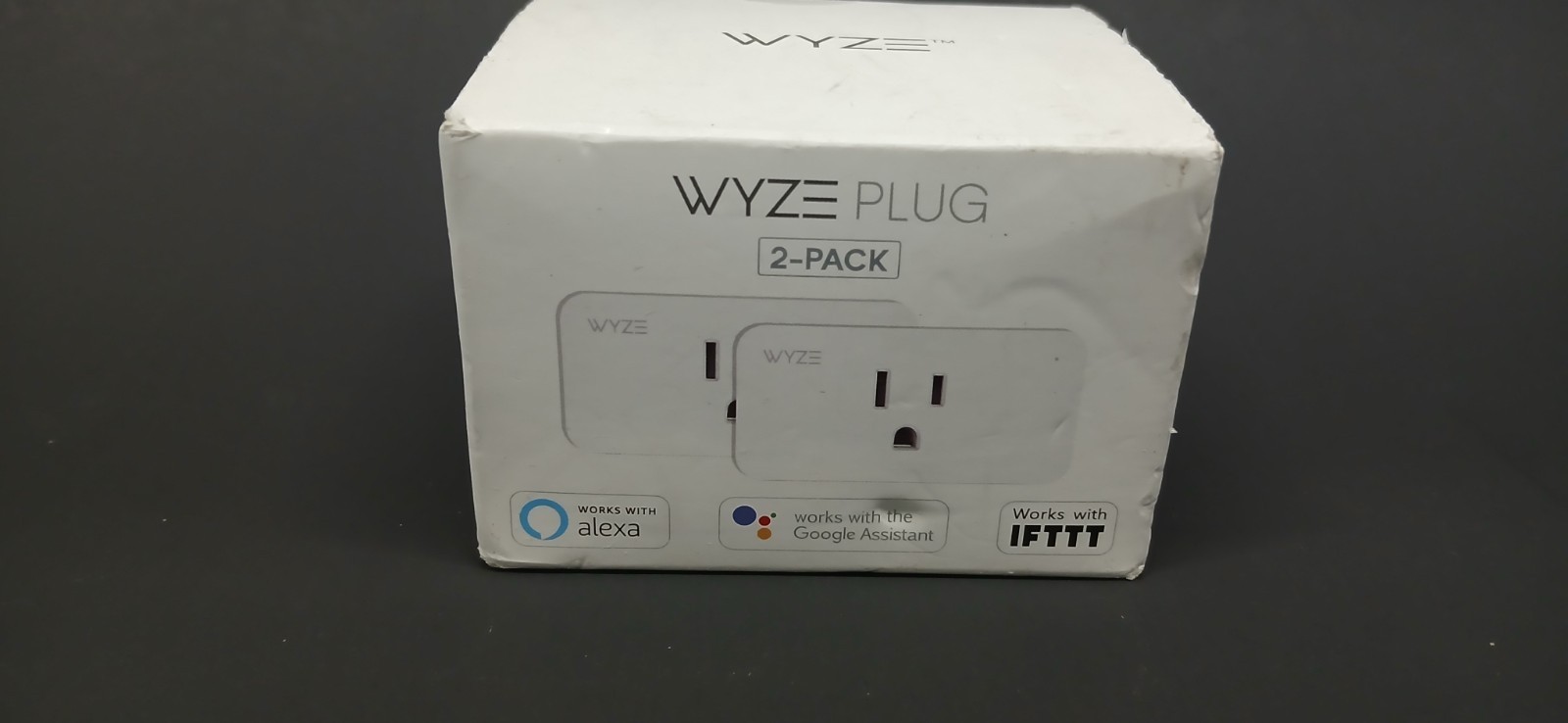 2-Pack WYZE Smart Plug - Works with Alexa & Google - WLPP1CFH
