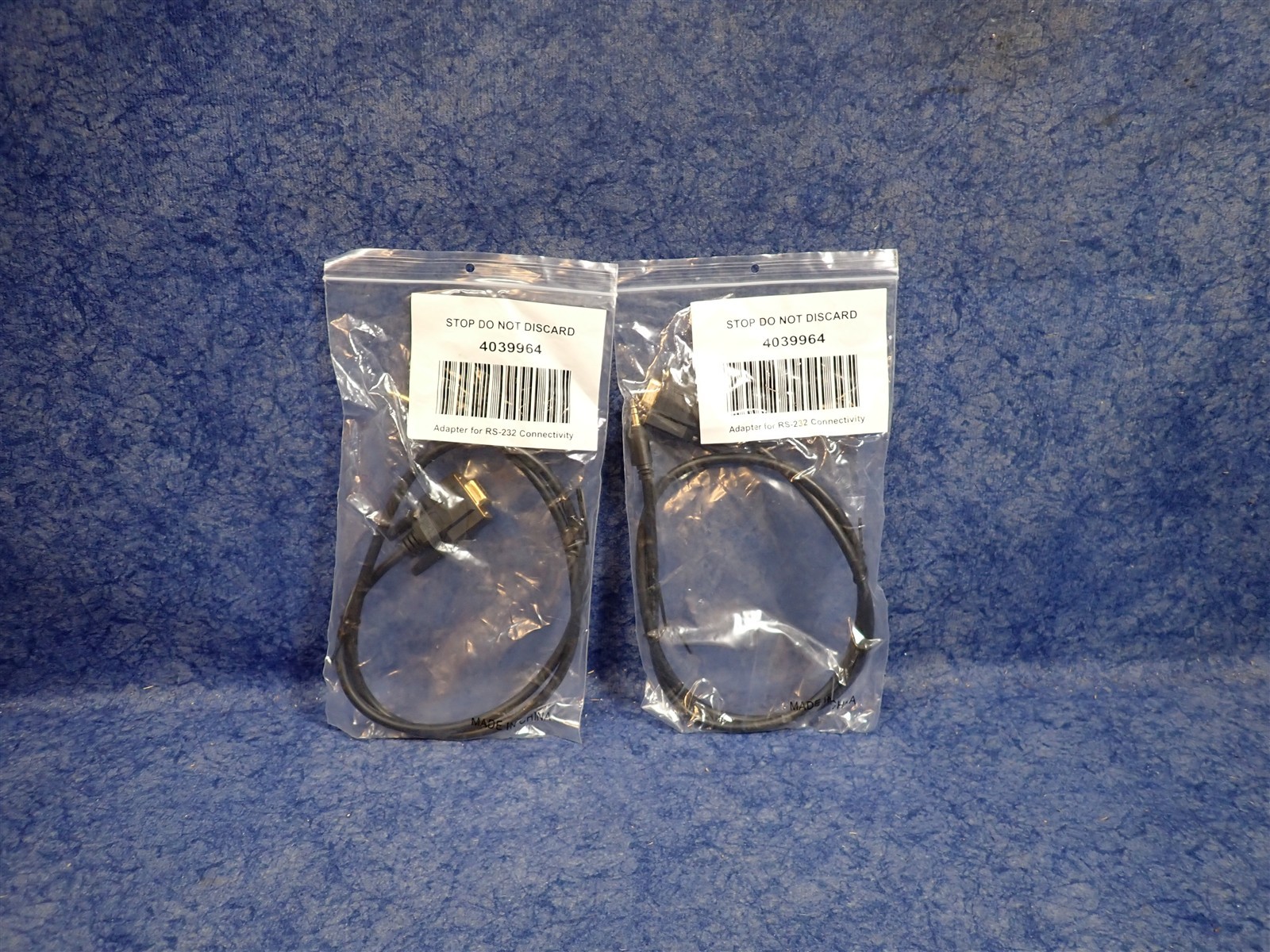 NEW Lot of 2 C2G 4039964 Adapter Cable for RS-232 Connectivity (EC8)