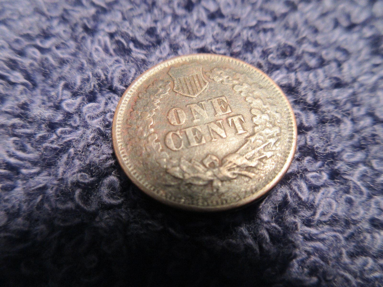 1865 DATED INDIAN CENT ORIGINAL