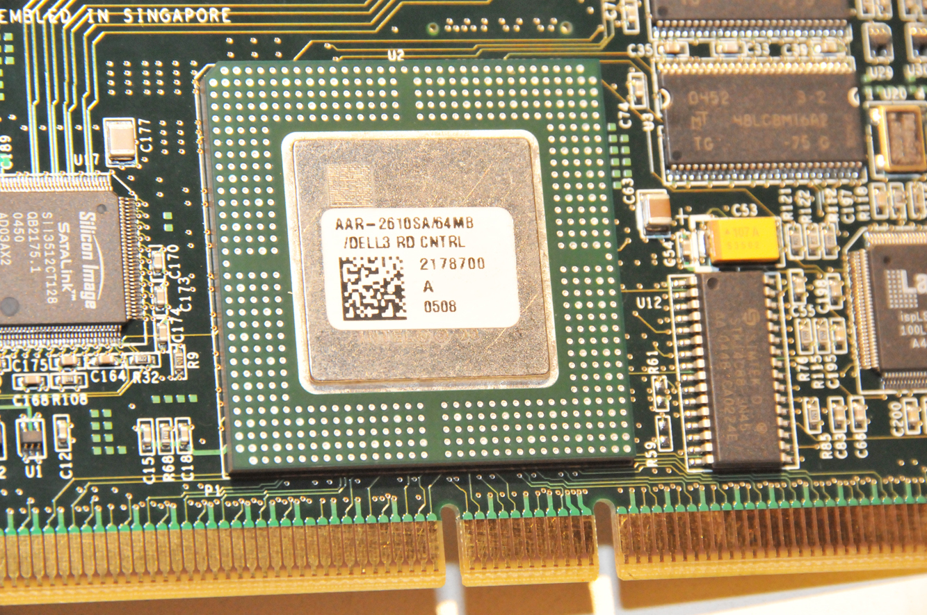 Dell D9872 / Adaptec AAR-2610SA 64MB 6 port SATA RAID Controller $30
