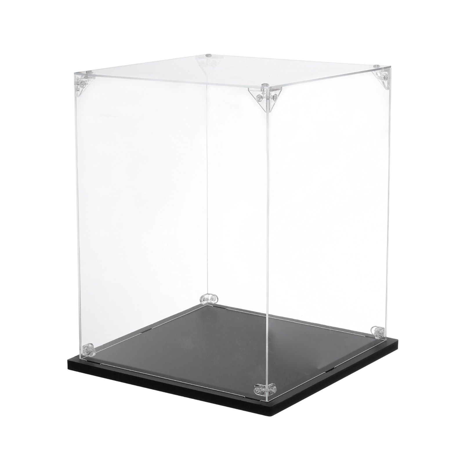 8''x8''x8'' Acrylic Display Case Organizer Assemble for Collectibles Figures