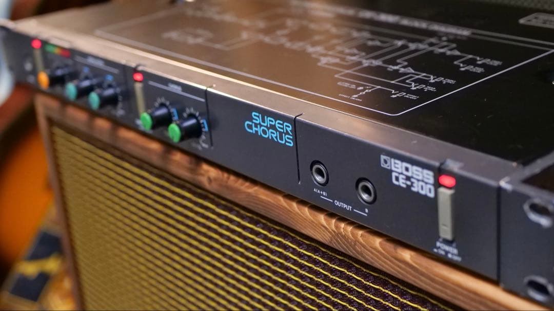 BOSS CE-300 Super Chorus Rack Effects Processor Tested From Japan