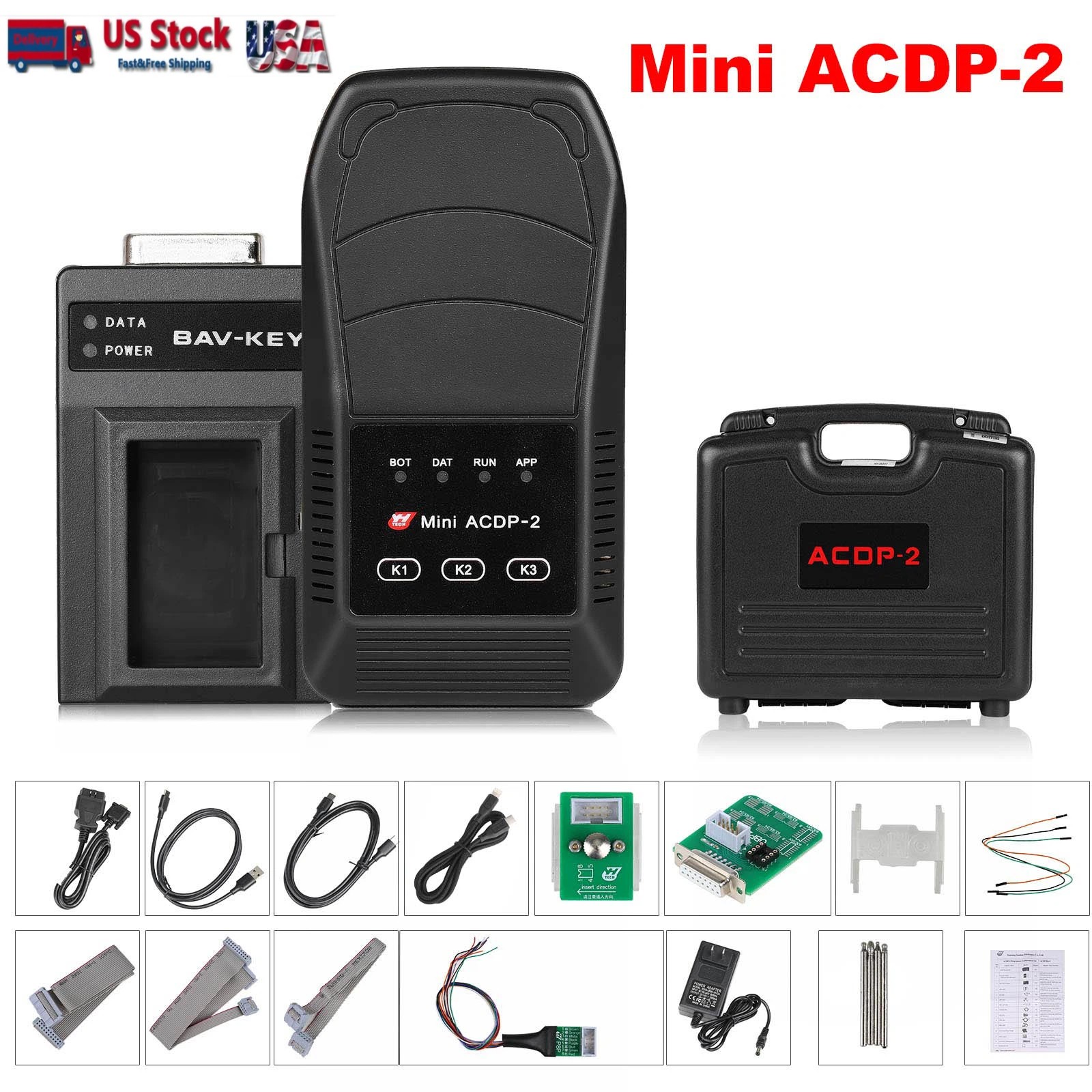 Yanhua Mini ACDP 2 K-ey Progarmming ACDP-2 Master Basic Module USB & Wireless US