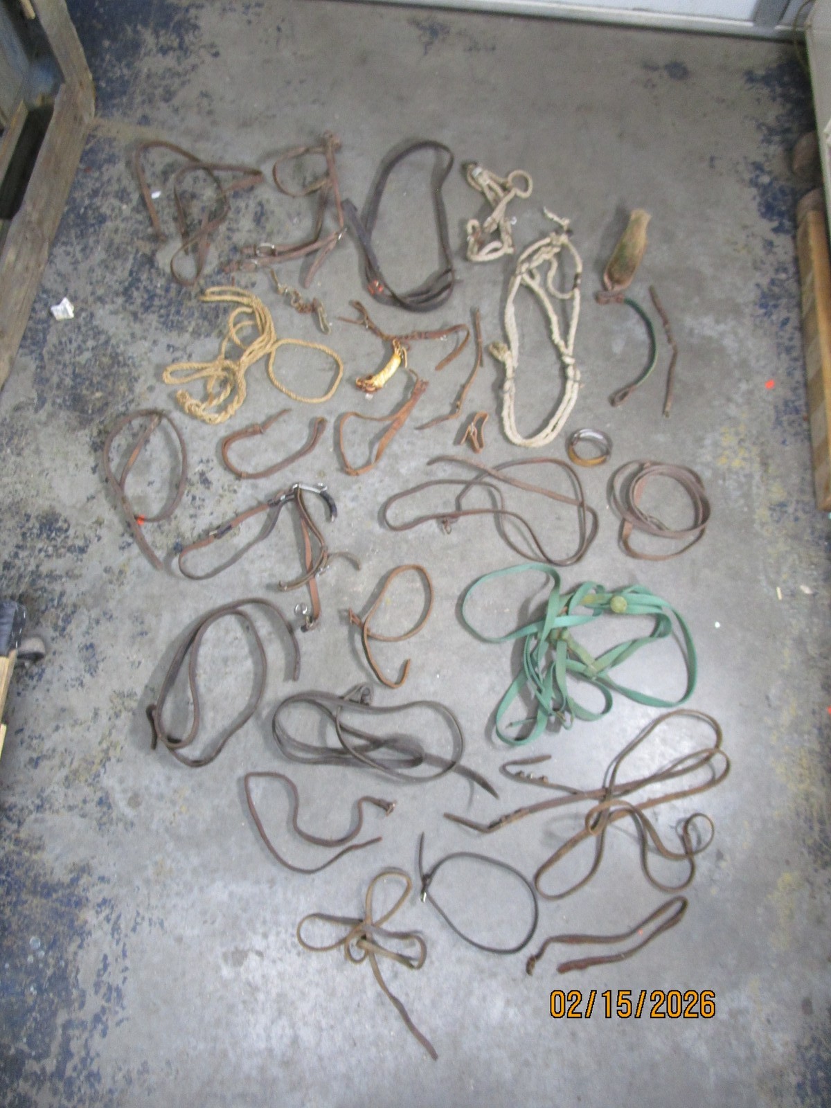 Leather Horse Tack Lot
