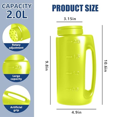 ZXJ Handheld Seed Shaker – Hand Spreader - 90oz Capacity Multi-Purpose Green
