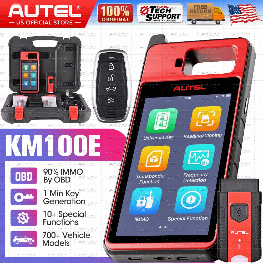2026 Autel MaxiIM KM100 Key FOB PROGRAMMING Key Generation IMMObilizer 60sFaster