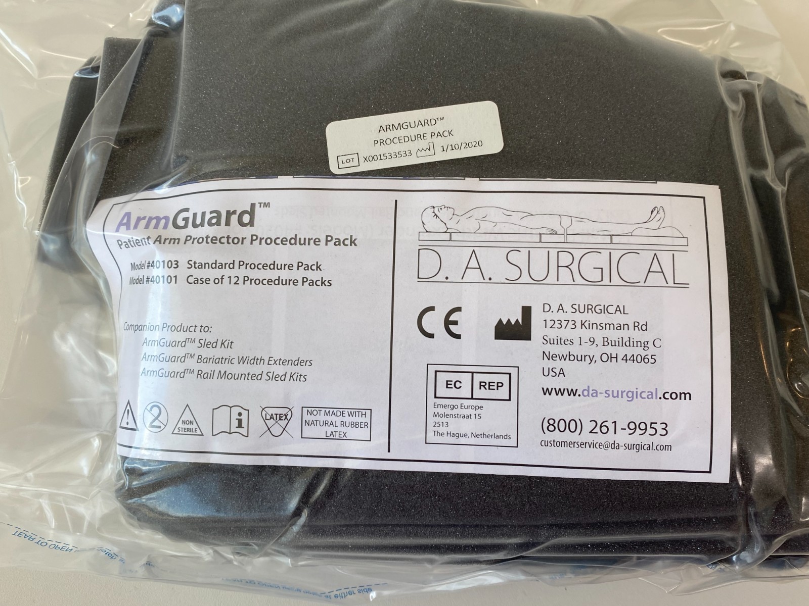 D.A SURGICAL ArmGuard 40103 (*BB56*)