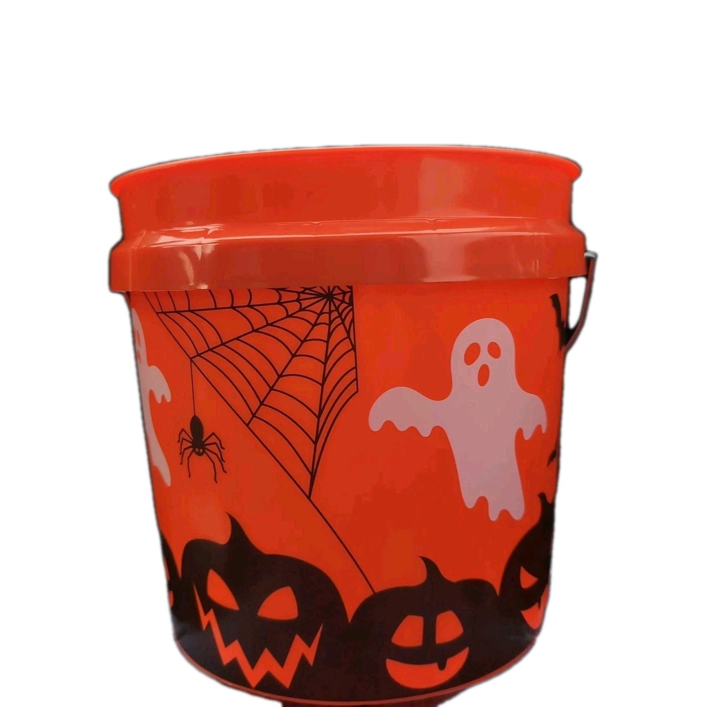 Home Depot Halloween Bucket 2025 Ghost Pumpkin Bat Viral TIKTOK Trick or Treat